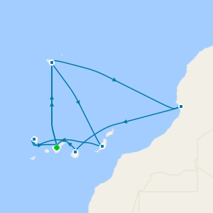 Spain, Portugal & Canary Islands from Tenerife