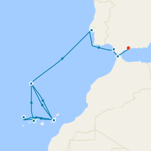 Spain, Portugal & Canary Islands at Christmas from Tenerife