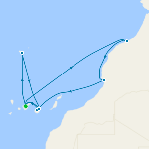 Spain, Portugal & Canary Islands from Tenerife