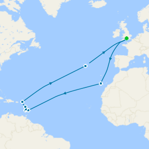 Transatlantic & Caribbean from Southampton