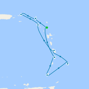 Eastern Caribbean from Antigua