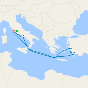 Italy, Greece & Turkey from Rome with Stay