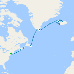Greenland & Iceland from Cape Liberty