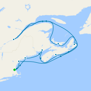 Canada & Maine from Boston