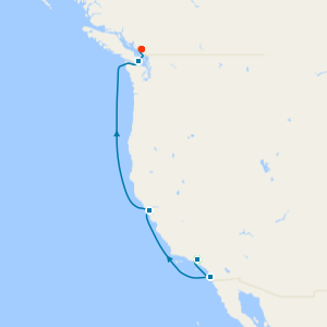 Pacific Coastal from Los Angeles with Stay