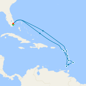 Ultimate Southern Caribbean with Miami Beach Stay