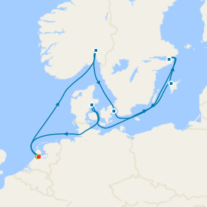 Best of Scandinavia from Amsterdam with Stay