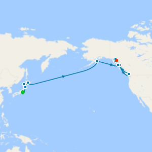 Pacific Passage: Golden Week To Glacier Bay from Yokohama