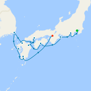 Exploration of Japan & South Korea from Yokohama