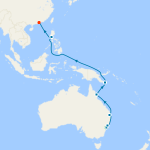 Sydney Stay, Hunter Valley Vineyards, Australia and Philippines to Hong Kong