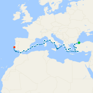 Turkey, Greece & Andalusia from Istanbul