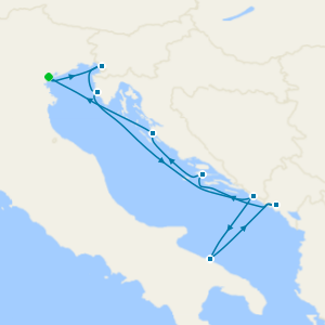 Adriatic Sea from Fusina (Venice)