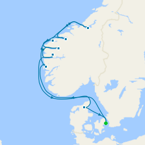 Norwegian Fjords from Copenhagen