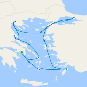 Greek Isles - Athens Roundtrip.