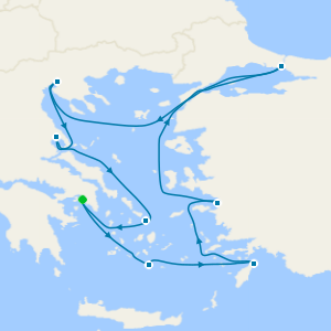Greek Isles & Istanbul from Athens