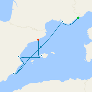 Western Mediterranean from Monte Carlo