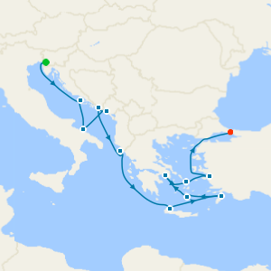 Adriatic & Aegean Gems from Trieste