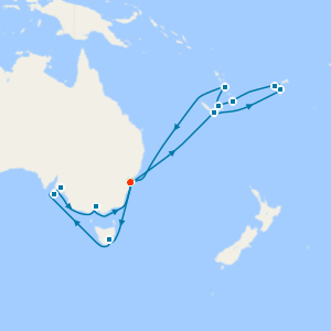 Sydney Stay, Fiji, Vanuatu & Australian Wine Route