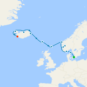 Fjords, Faroes & Iceland from Copenhagen