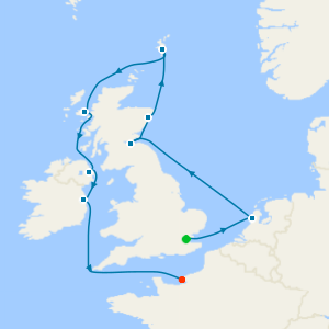 Northern Europe Capitals from Tilbury