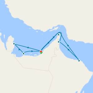 Gulf Icons from Abu Dhabi with Stay