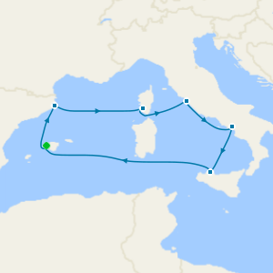 Solar Eclipse Cosmopolitan Charms from Palma de Mallorca