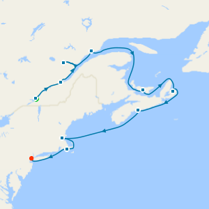 Colonial New England from Montreal with Stay