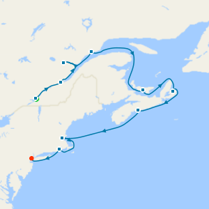 Colonial New England from Montreal with Stay