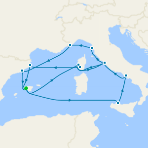 Cosmopolitan Charms & Highlights of the Mediterranean from Palma de Mallorca