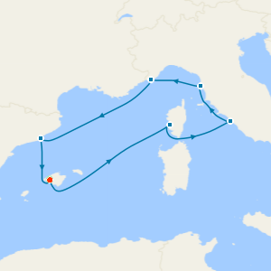 Highlights of the Mediterranean & 3 Nt Mallorca Stay