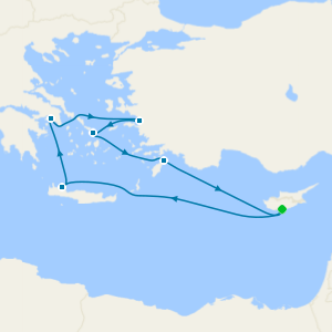Aegean Gems & 3 Nt Cyprus Stay