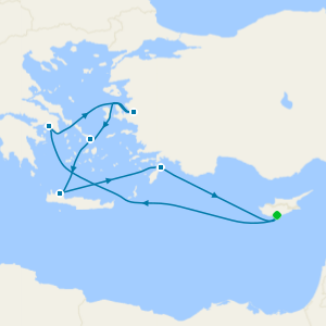 Aegean Gems & 3 Nt Cyprus Stay