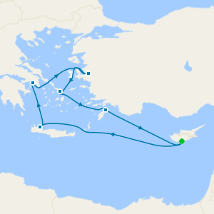 Aegean Gems & 7 Nt Cyprus Stay