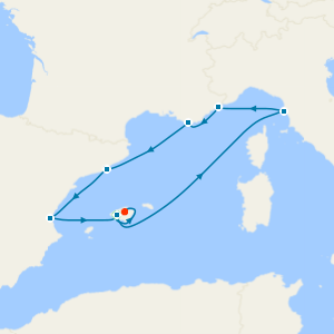 Mediterranean Medley & 4 Nt Majorca Stay