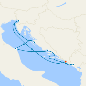 Adriatic Affair & 7 Nt Dubrovnik Stay