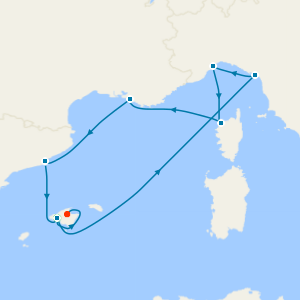 Coasts of the Mediterranean & 7 Nt Majorca Stay
