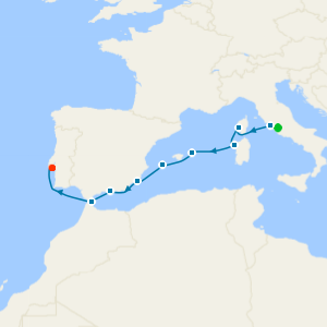 Jewels of Andalusia & the Balearic Islands from Rome with Stay
