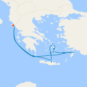 Iconic Islands & 7 Nt Corfu Stay