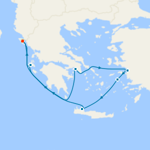 Aegean Shores & 3 Nt Corfu Stay