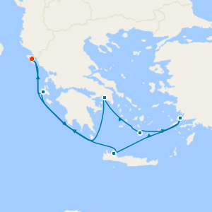 Aegean Shores & 7 Nt Corfu Stay