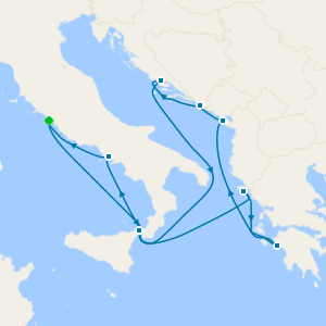 Italy, Greece & Croatia from Rome
