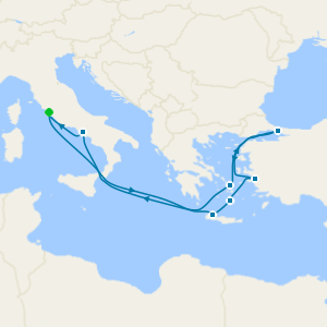 Greece, Turkey & Italy from Rome