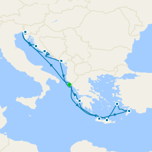 Adriatic Explorer & Iconic Islands from Corfu