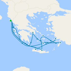 Iconic Islands & Aegean Shores from Corfu
