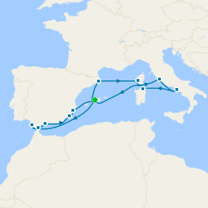 Treasures of the Mediterranean & Magic of Spain from Majorca