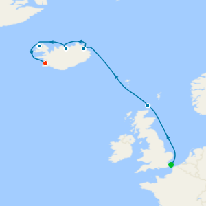 Scotland & Iceland's North Coast from Dover with Stay