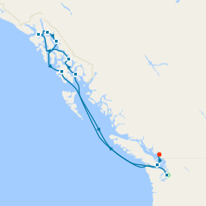 Alaska Discoverer from Seattle with Stay