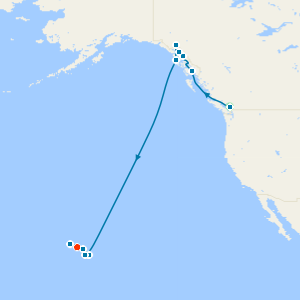 Glaciers & Volcanoes with Vancouver and Waikiki Beach Stays