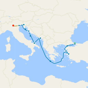 Lake Garda, Venice & Istanbul Stays with Aegean & Adriatic Treasures
