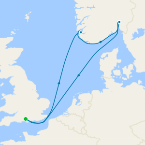 LOW DEPOSIT! Norwegian Adventure from Southampton